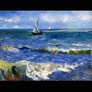Vista sul mare a Saintes-Marie - Vincent Van Gogh
