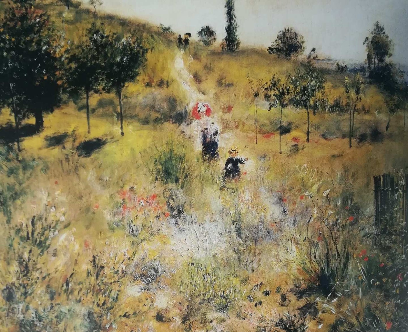 Sentiero che sale nell’erba alta - Renoir, 1876-77 circa