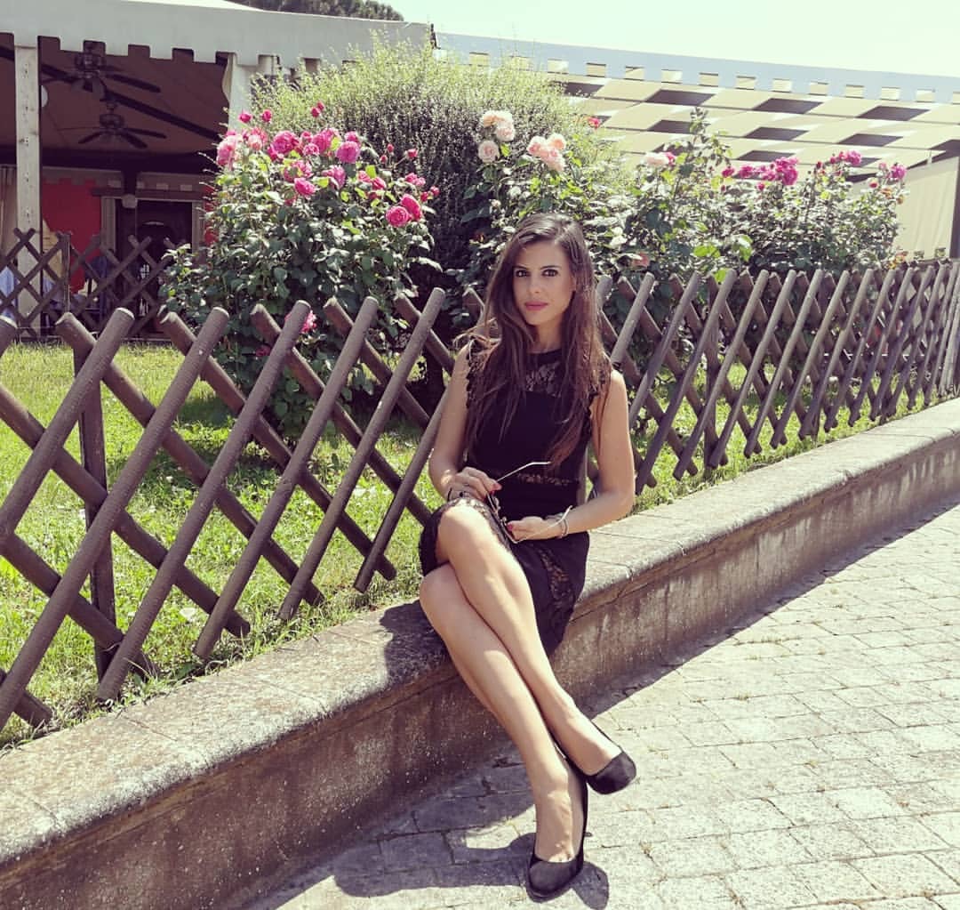 Fiammetta Fiorito in una splendida giornata di Sole