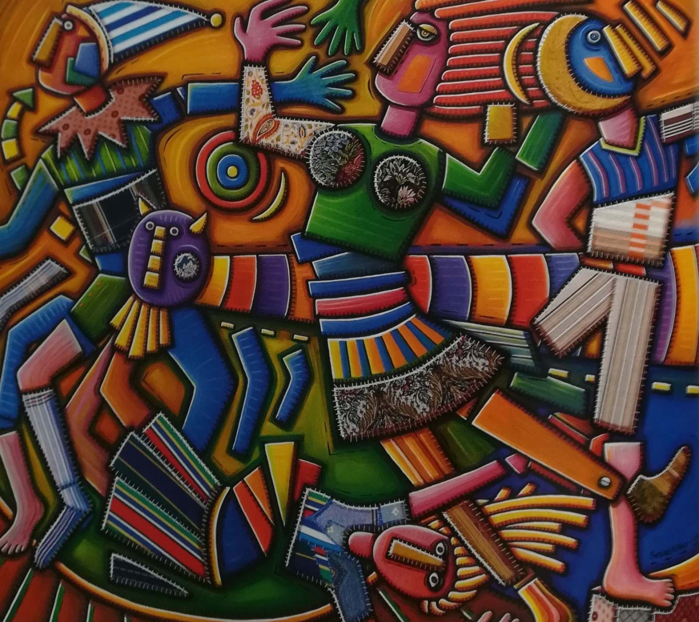 La fiesta - Alfredo Sosabravo, 2007