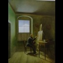 Caspar David Friedrich nel suo studio - Georg Friedrich Kersting, 1811