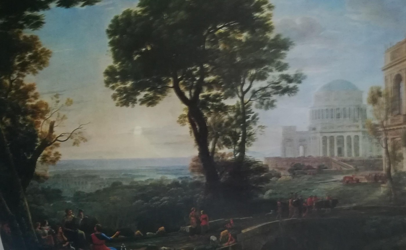 veduta di Delfi con una processione sacrificale - Claude Lorrain