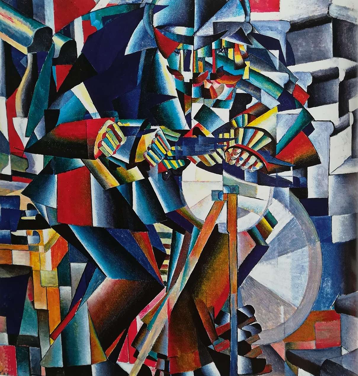 l’arrotino - Kazimir Malevic, 1912-13