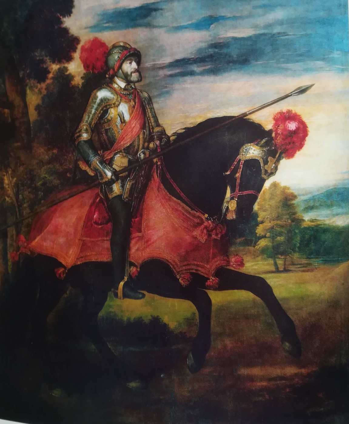 Carlo V a cavallo - Tiziano Vecellio