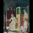 il mattino della proprietaria terriera - Aleksej Venetsianov, 1823