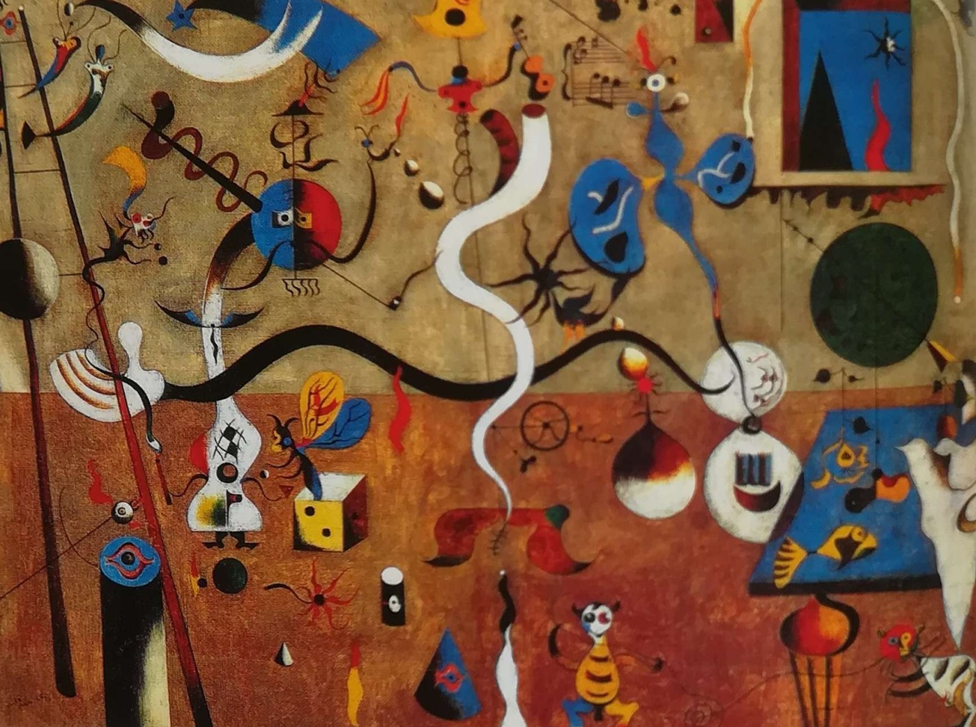 il carnevale di Arlecchino - Joan Miró, 1924-25