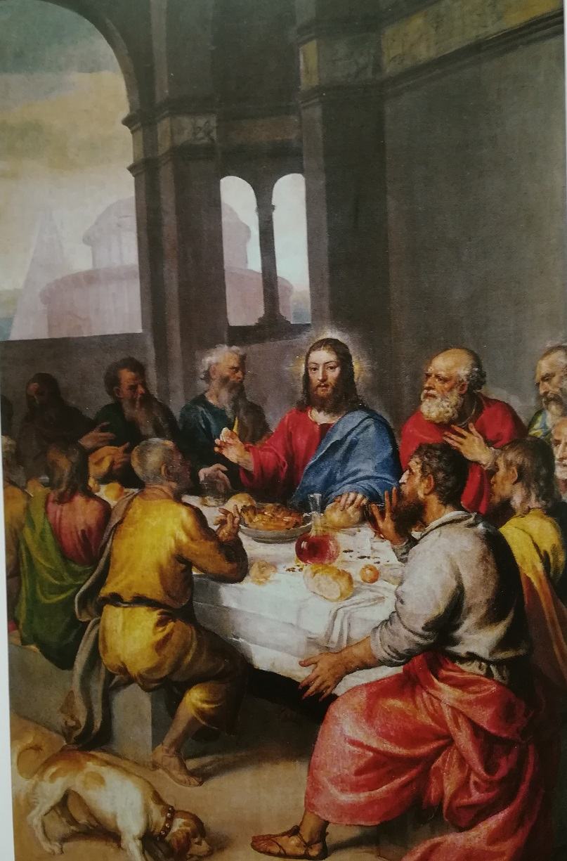 l’ultima cena di tiziano Vecellio