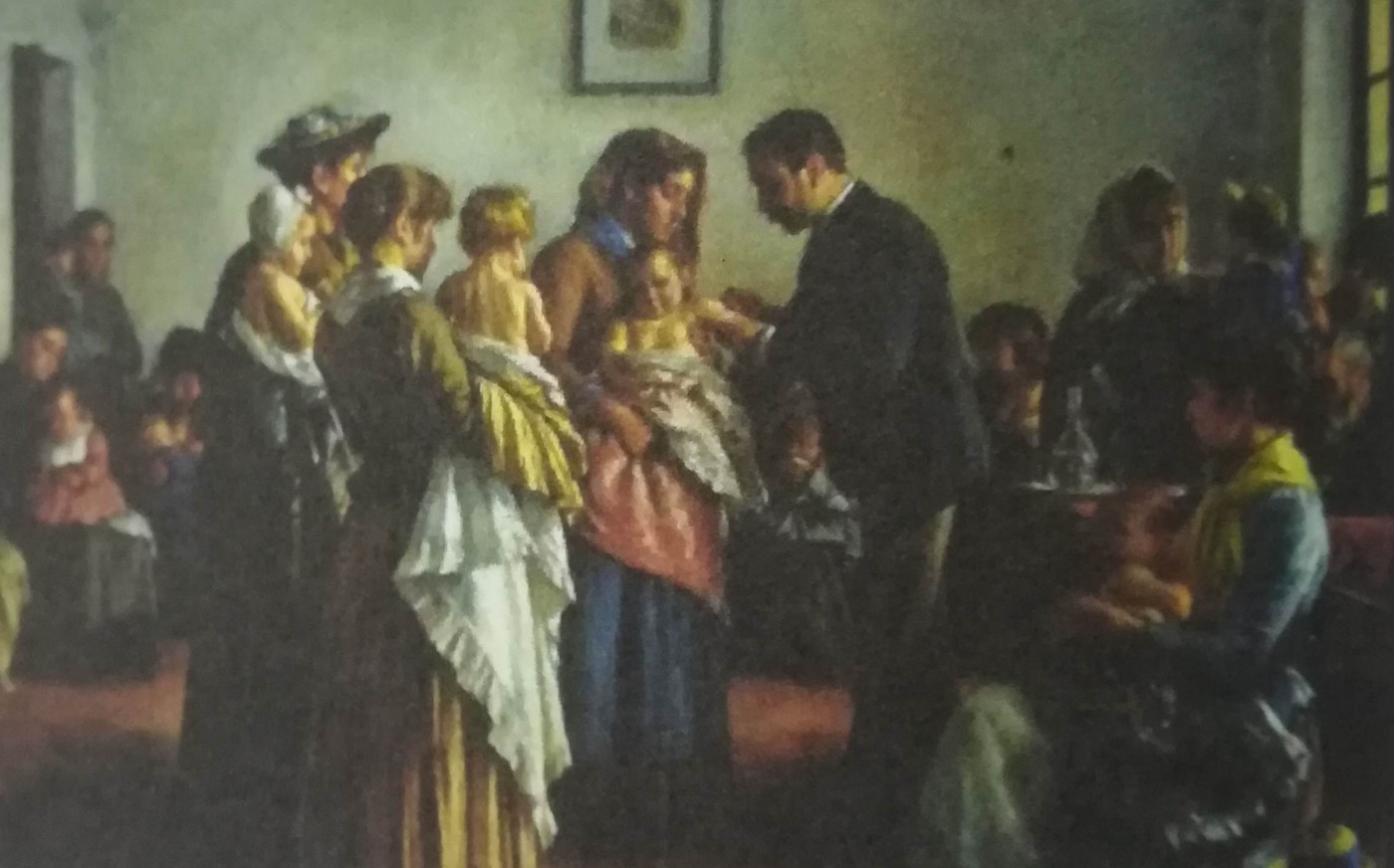 La vaccinazione nelle campagne - Demetrio Cosola, 1894