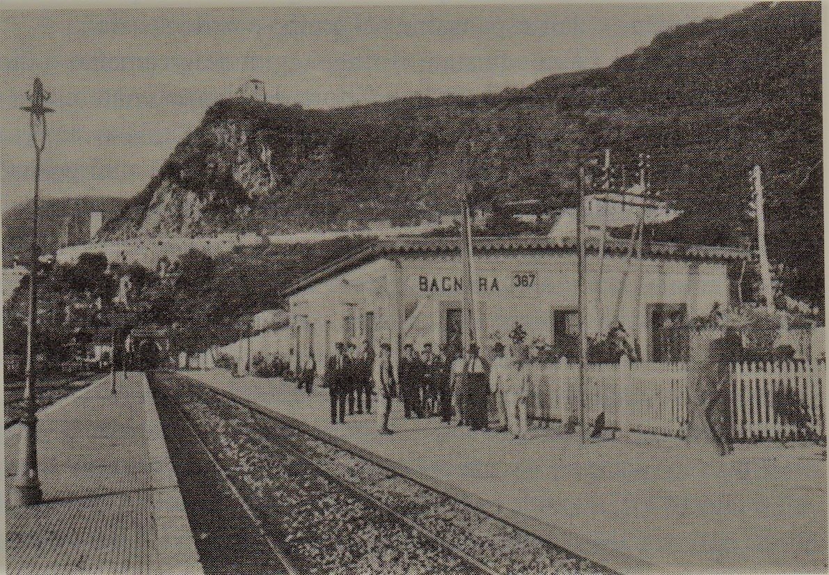 stazione ferroviaria di Bagnara Calabra nel 1934