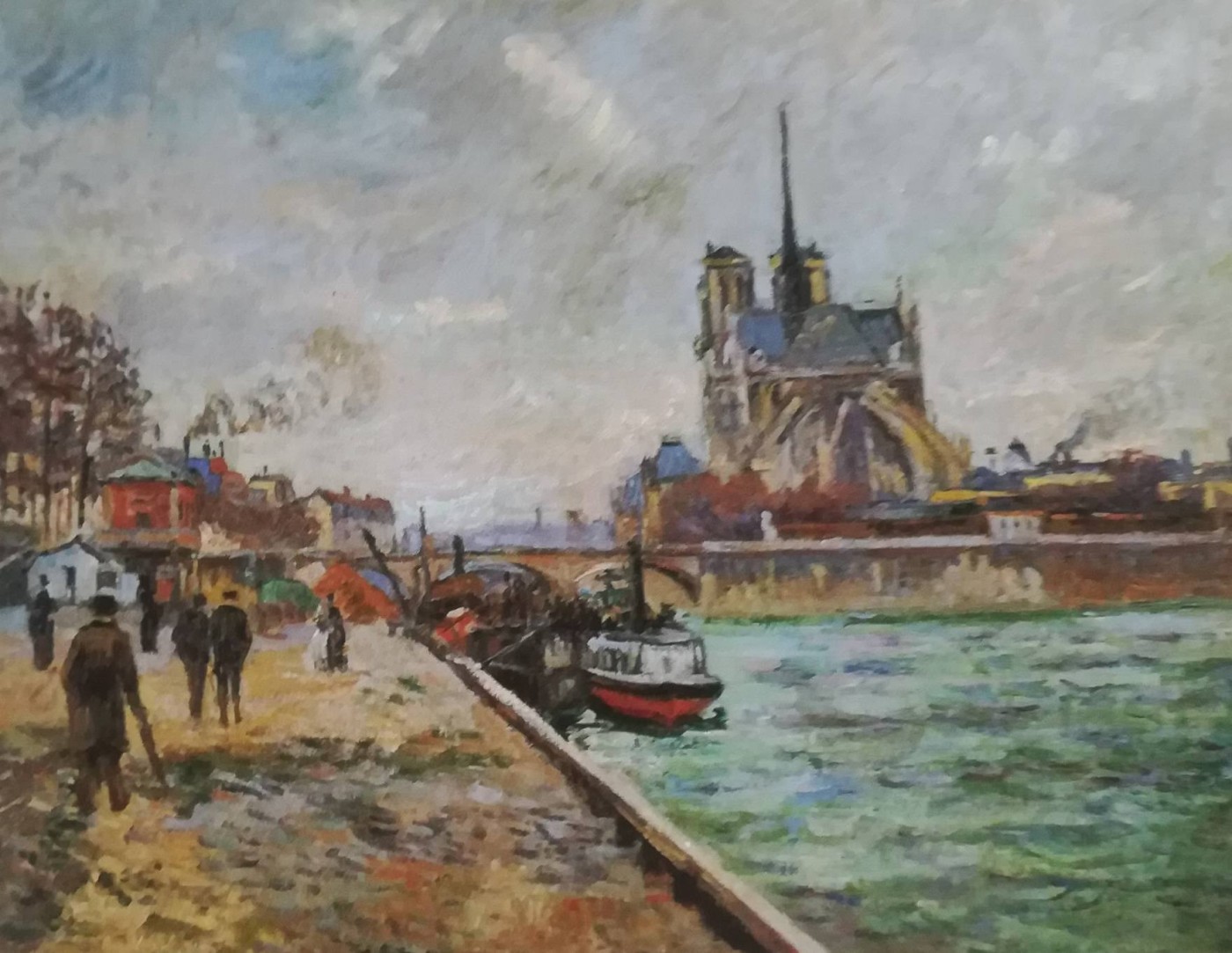 Parigi: la Senna e Notre-Dame Jean-Baptiste-Armand Guillaumin, 1880