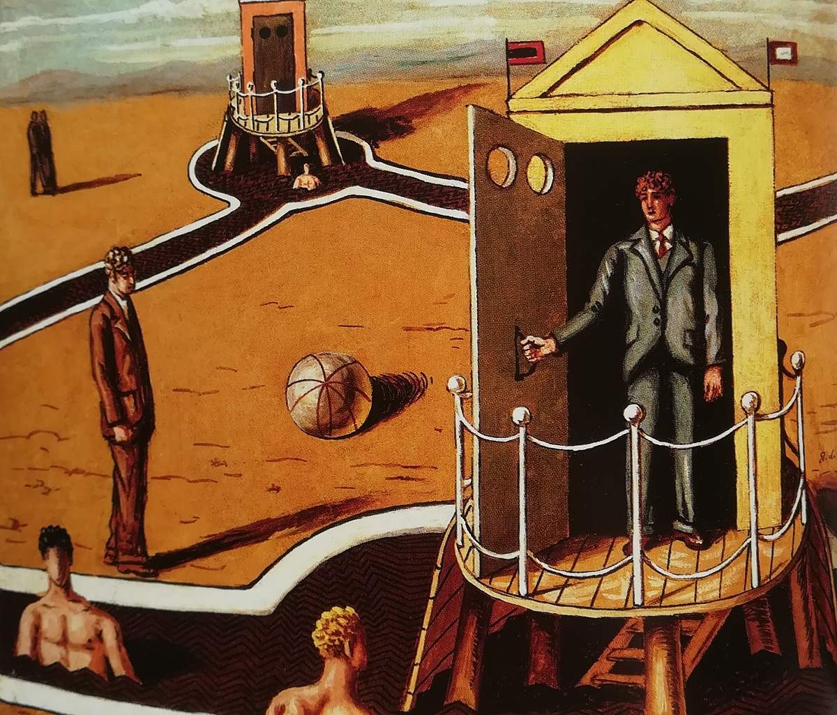 bagni misteriosi - Giorgio de Chirico, 1935