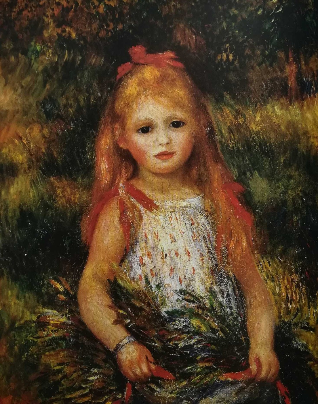 La piccola spigolatrice - Renoir, 1888
