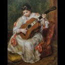 Donna con la chitarra - Renoir, 1896-97