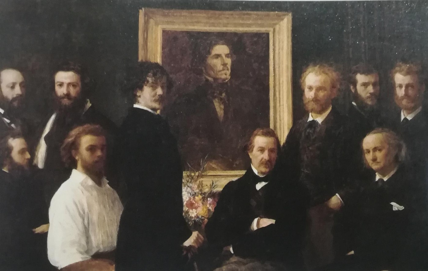 Omaggio a Delacroix - Henri-Fantin Latour, 1864