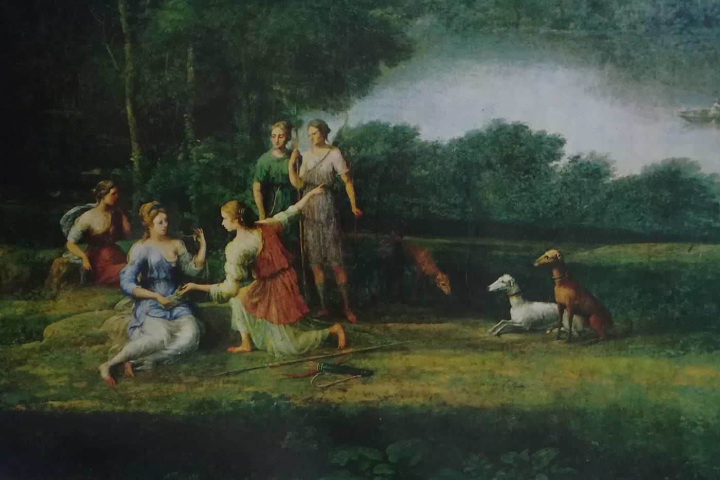 Paesaggio con Egeria che piange su Numa