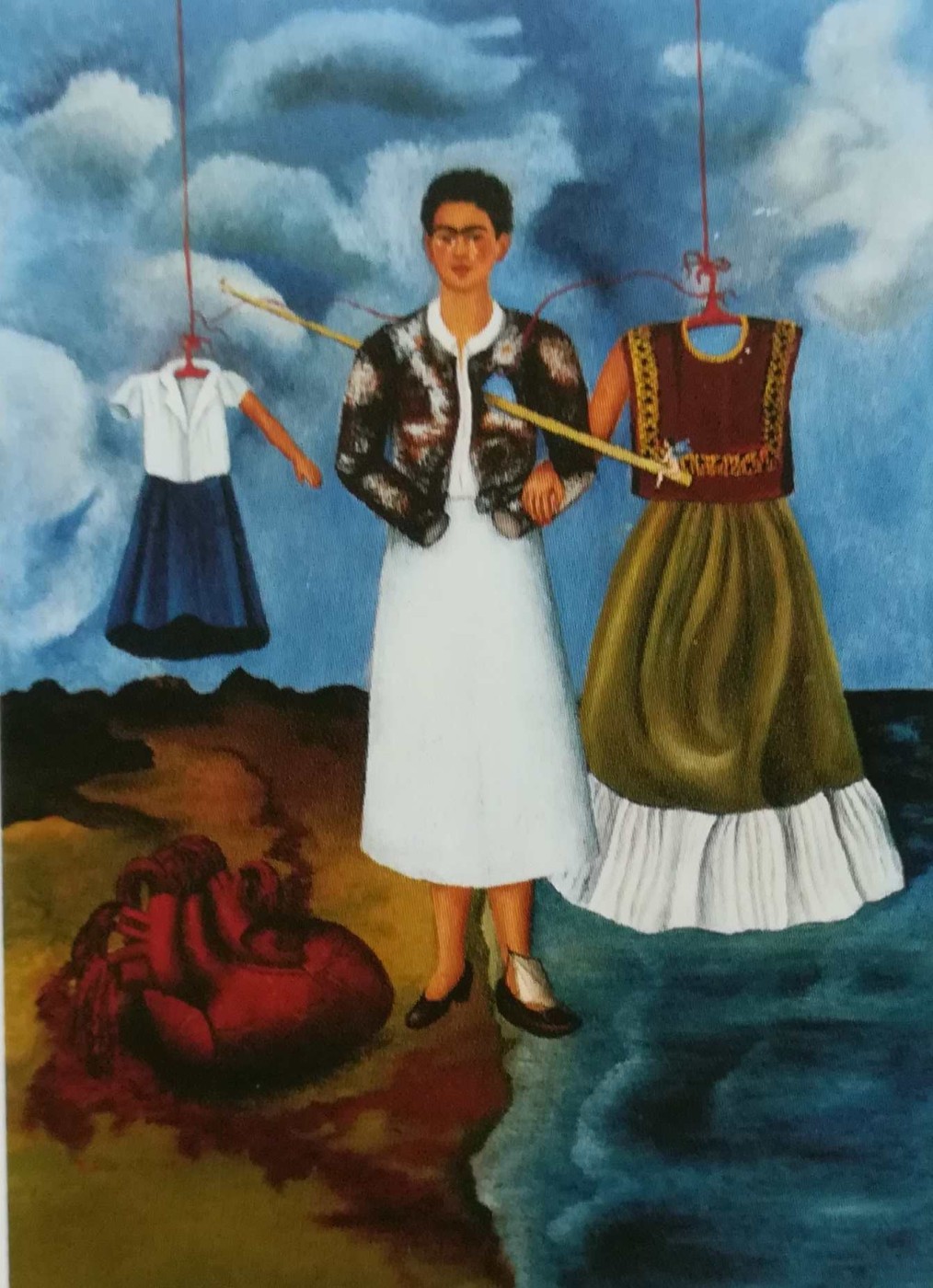 Ricordo. Frida Kahlo si raffigura tre volte