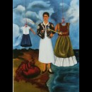 Ricordo. Frida Kahlo si raffigura tre volte
