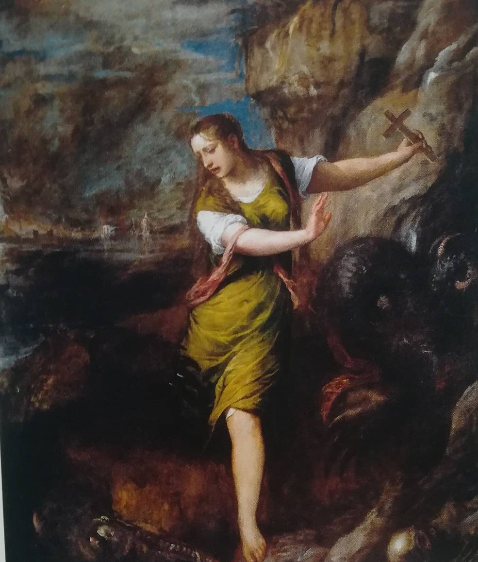 santa Margherita - Tiziano Vecellio