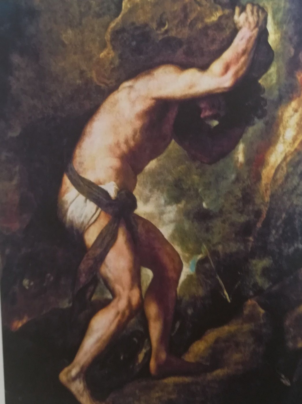 Sisifo - Tiziano Vecellio, 1549