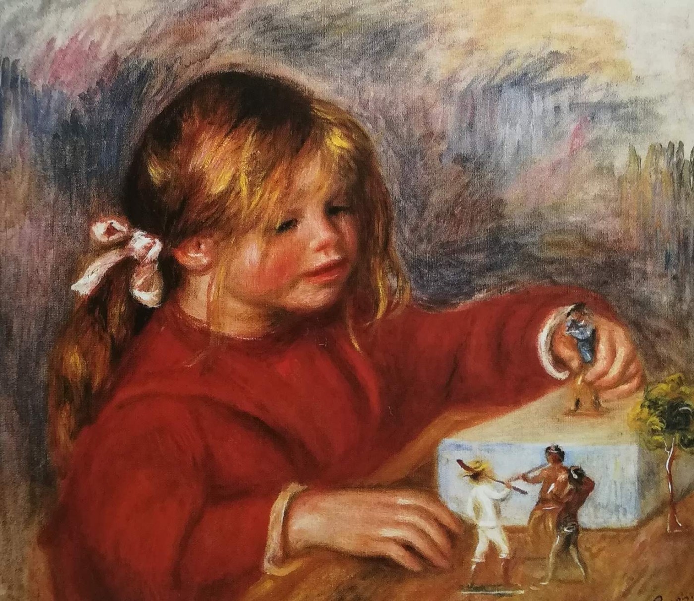 Coco mentre gioca - Renoir, 1905