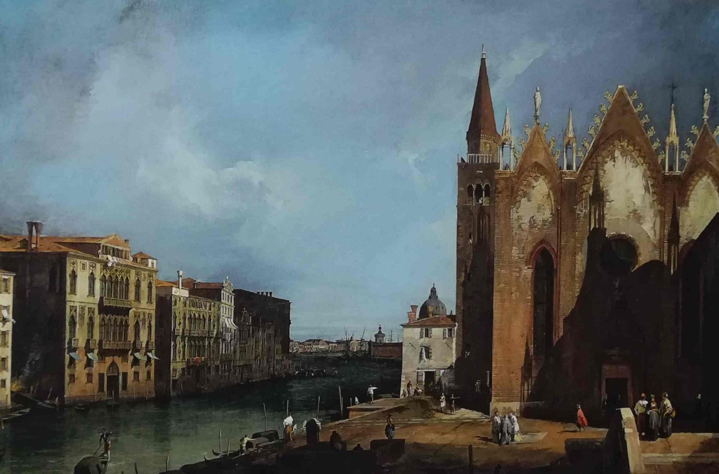 Il Canal Grande con Santa Maria della Carità, Venezia - 1726