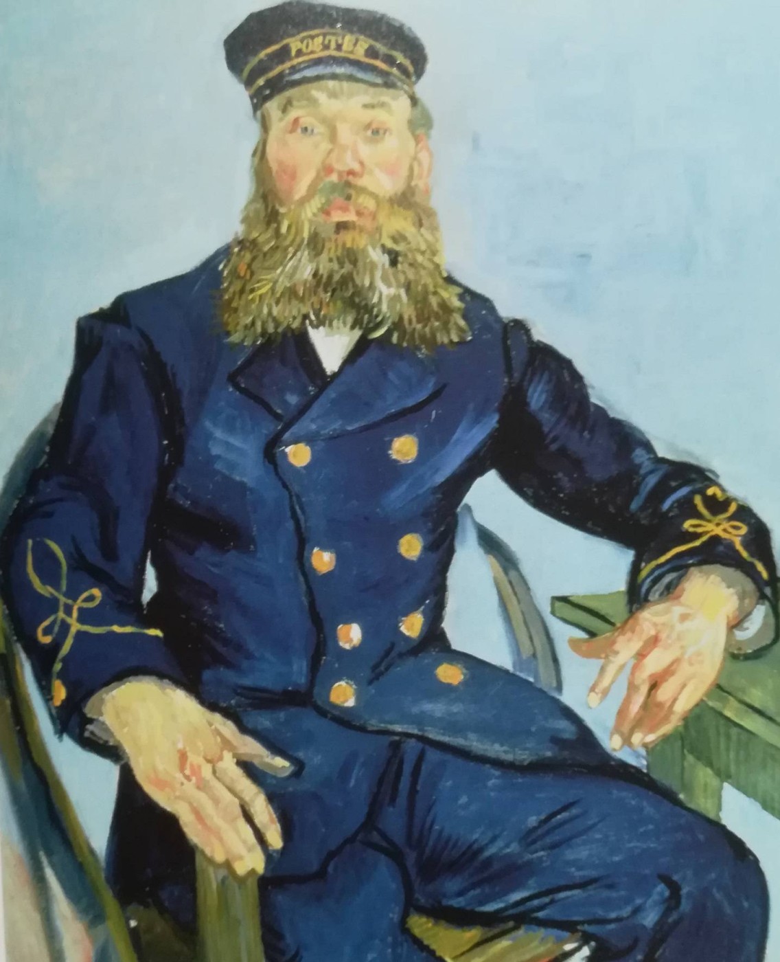 ritratto del postino Joseph Roulin - van Gogh, 1888