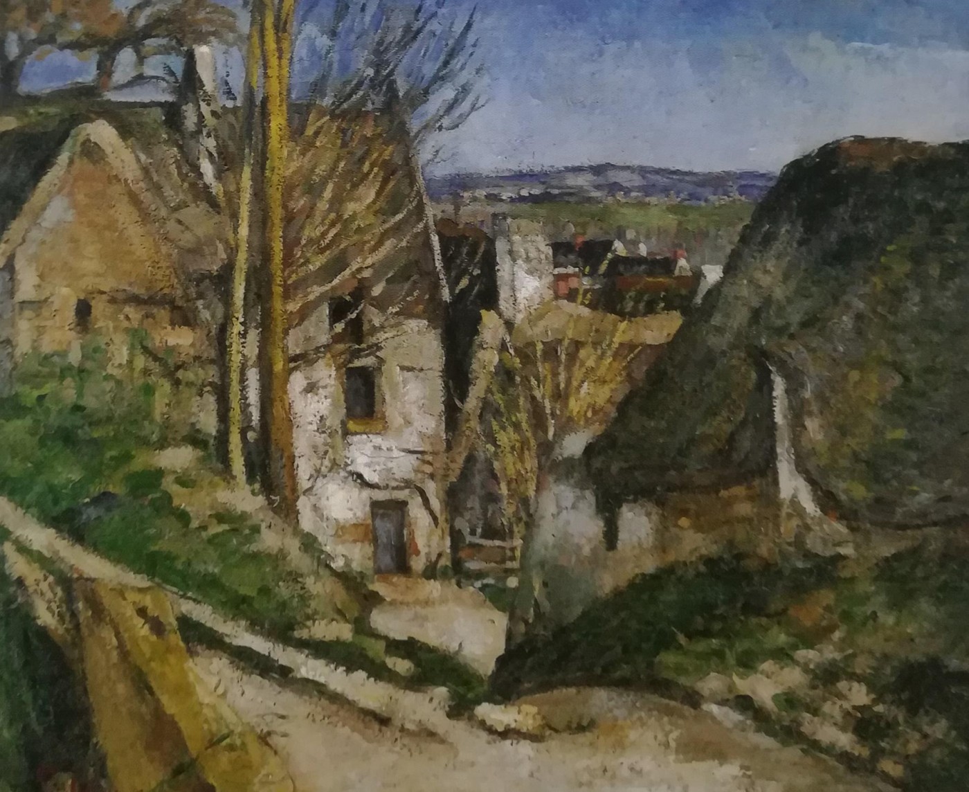 la casa dell’impiccato ad Auvers-sur-Oise - Paul Cèzanne, 1872-73