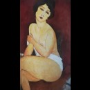 Donna nuda seduta - Modigliani, 1917