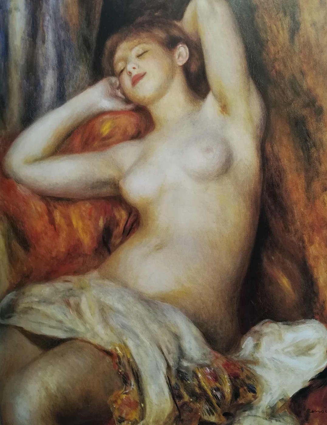 La dormiente - Auguste Renoir, 1897