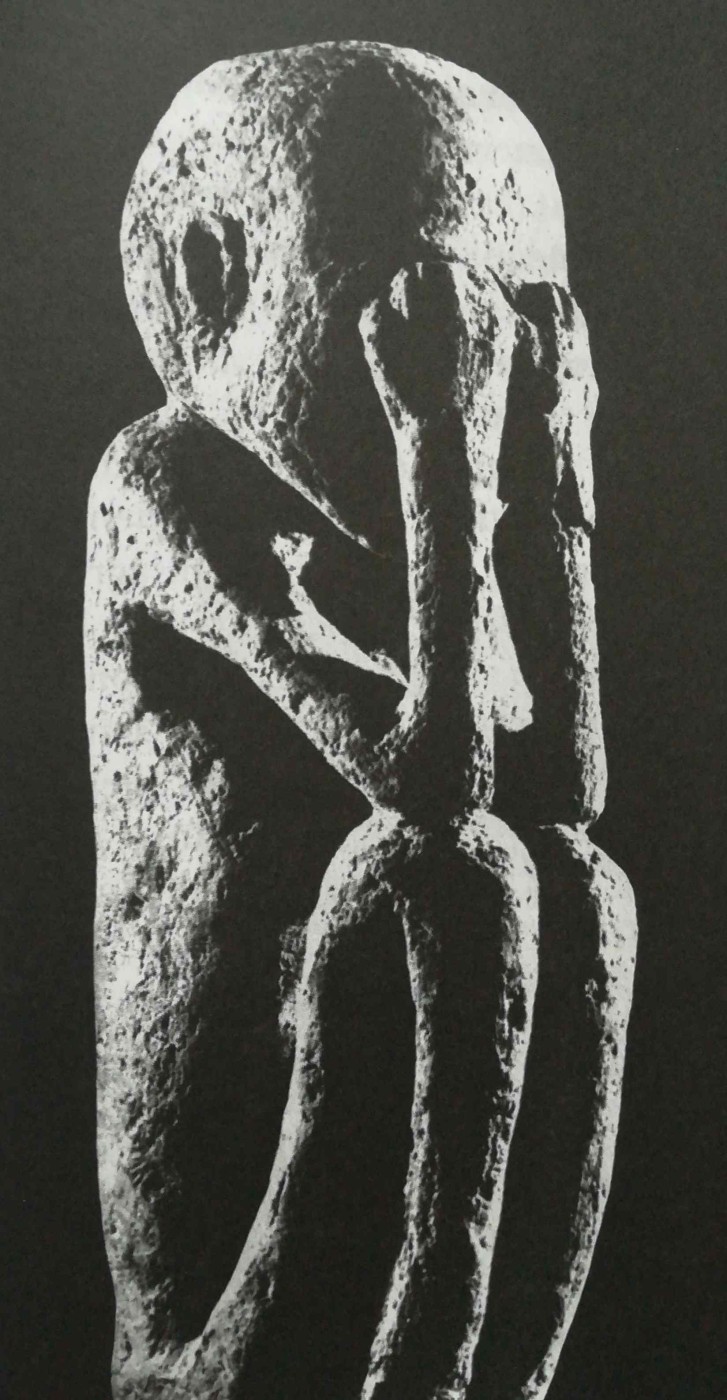 Figurina egizia che simboleggia il dolore del lutto