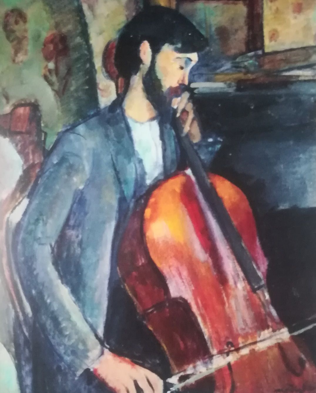 il suonatore di violoncello - Amedeo Modigliani