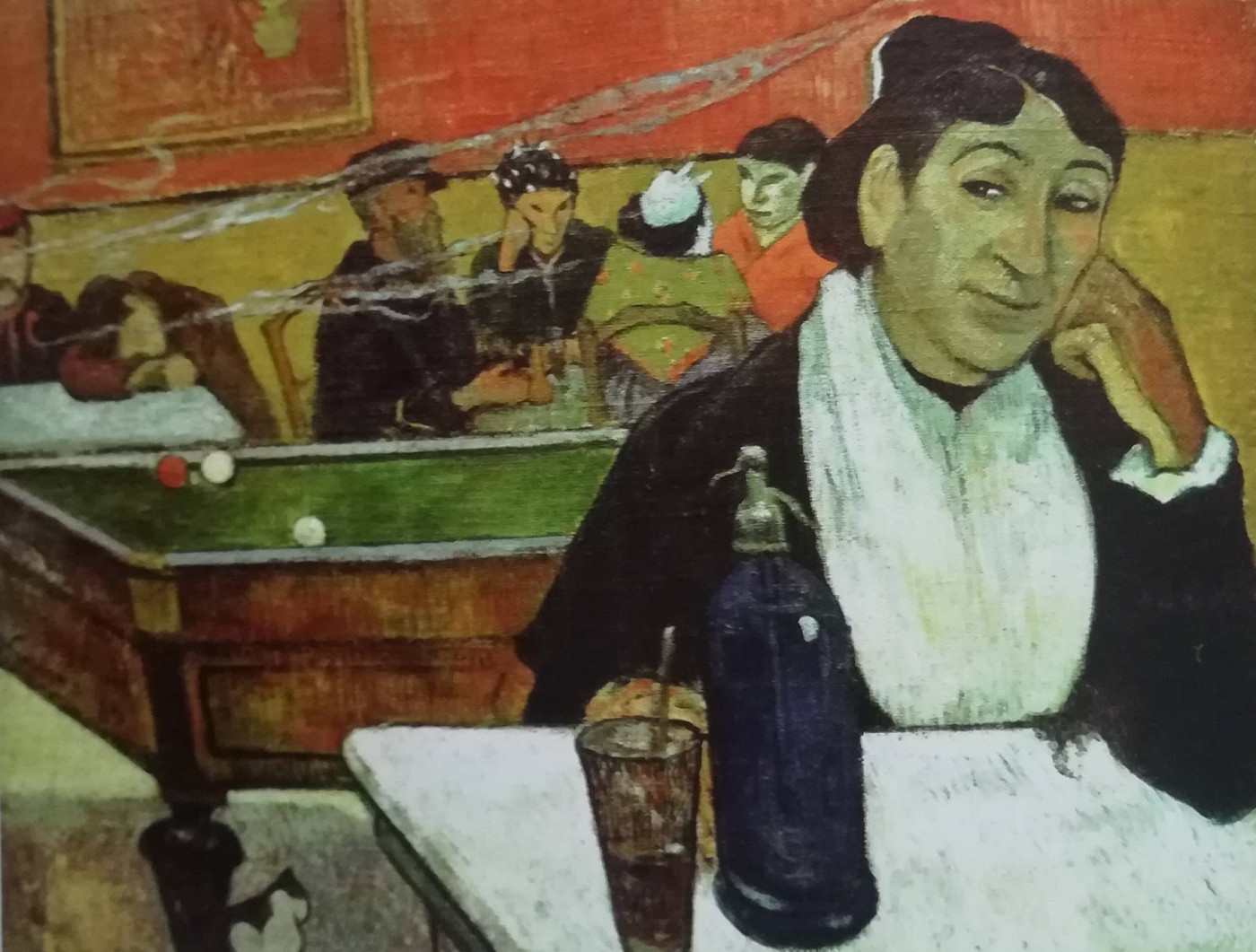 Madame Ginoux (al caffé) - Paul Gauguin, 1888