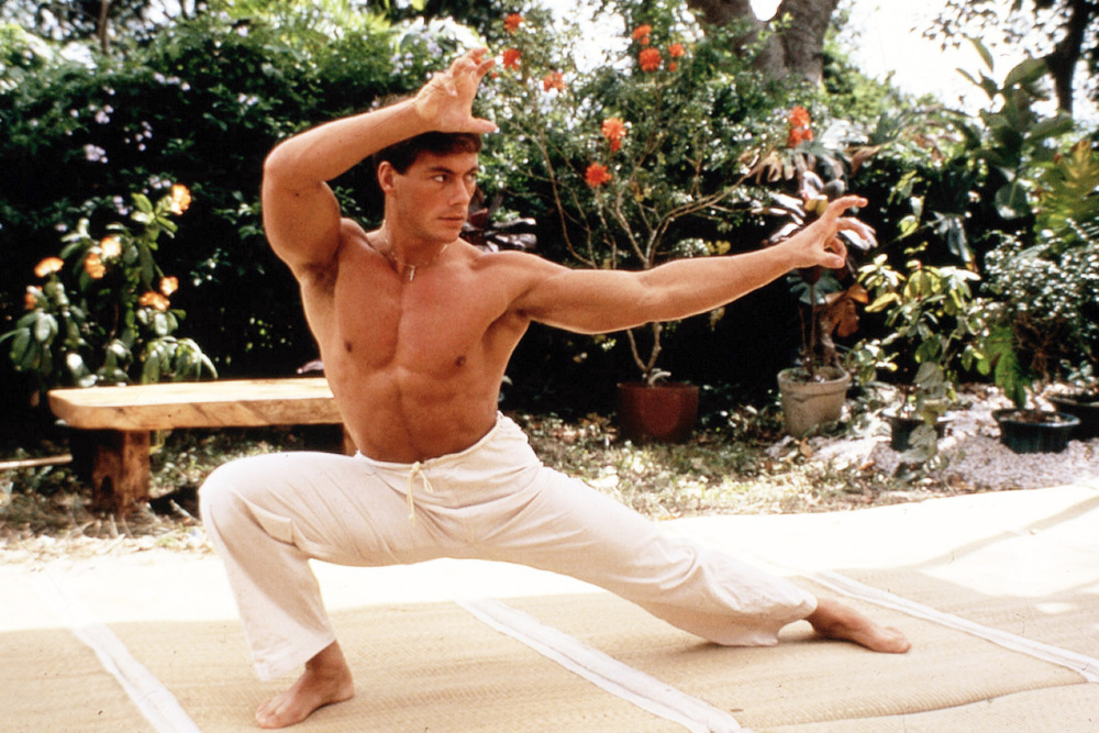 Jean-Claude Van Damme e i suoi addominali