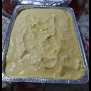 si comincia con il tiramisù che si presenta nella sua splendida forma