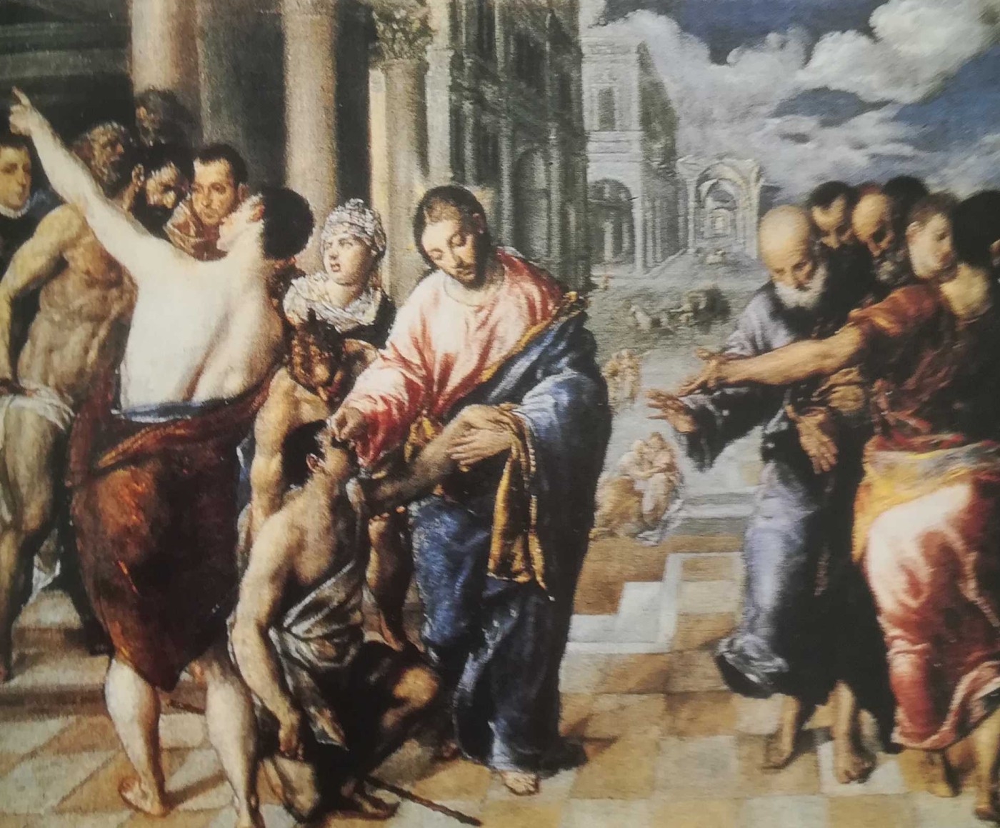 Guarigione del cieco - El Greco, Parma