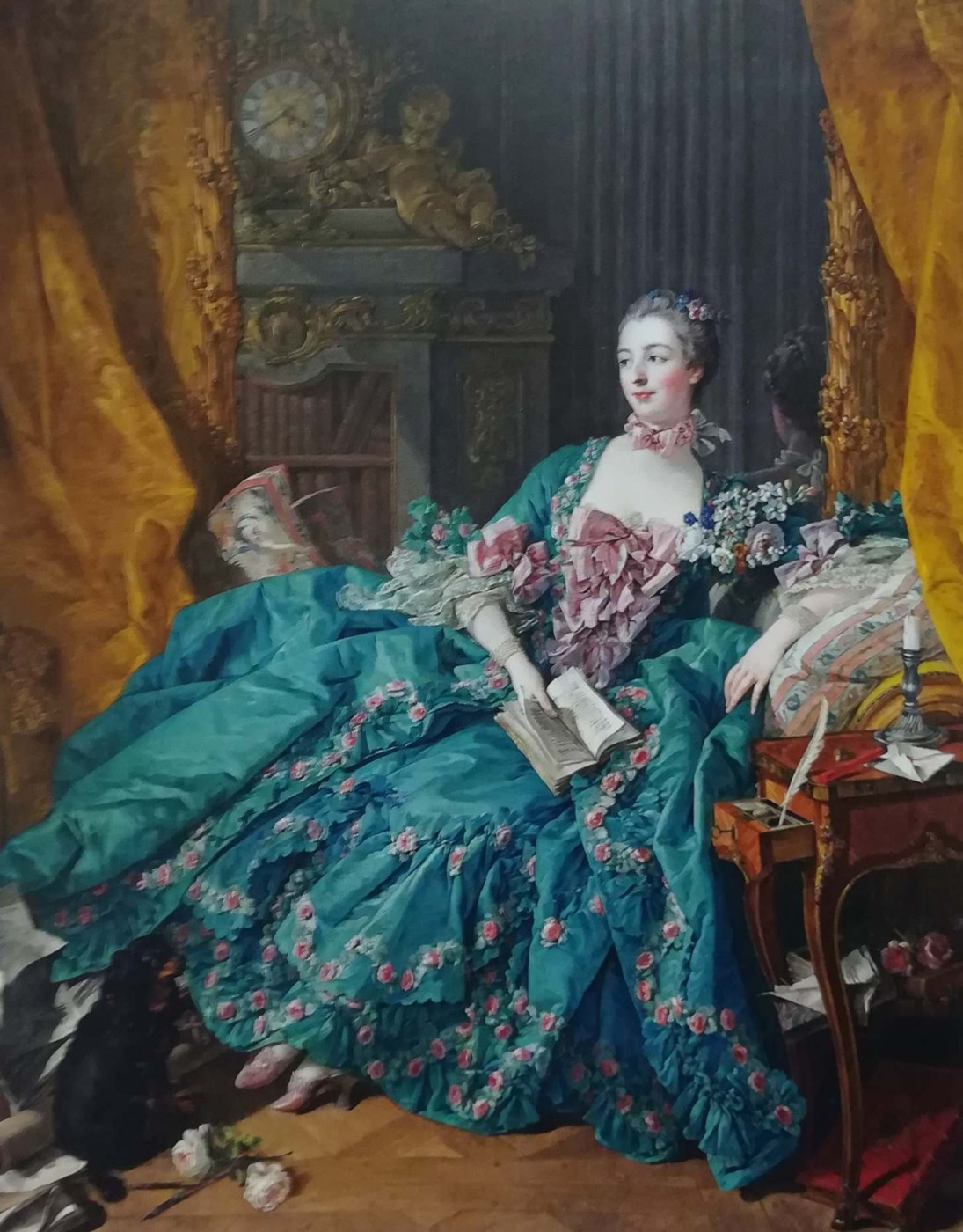 Madame de Pompadour - Francois Boucher, 1756