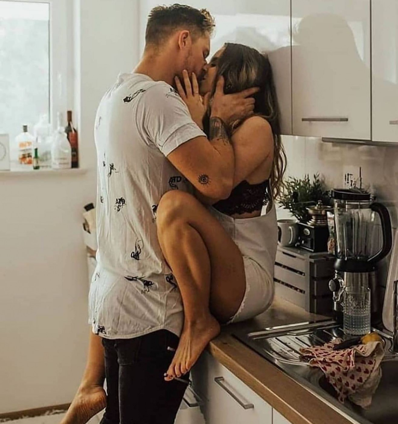 quando la passione chiama, anche la cucina va bene