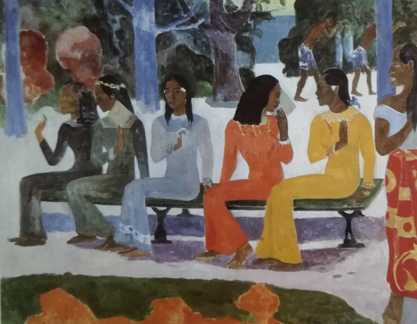 Ta matete (il mercato) - Paul Gauguin, 1982 circa