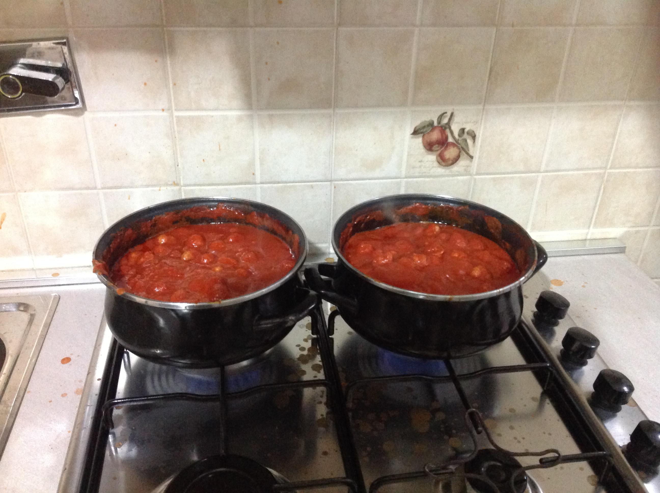preparativi e prove di pasta al forno #1