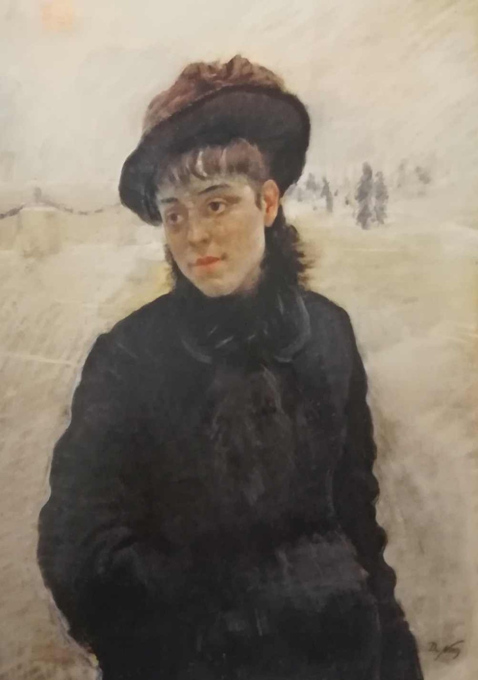 Mademoiselle Diogène - De Nittis, 1874