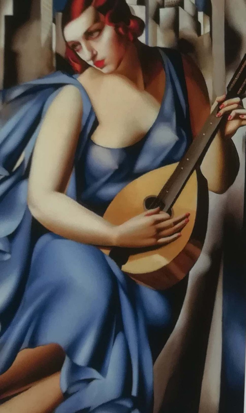 La musicista - Tamara de Lempicka, 1929