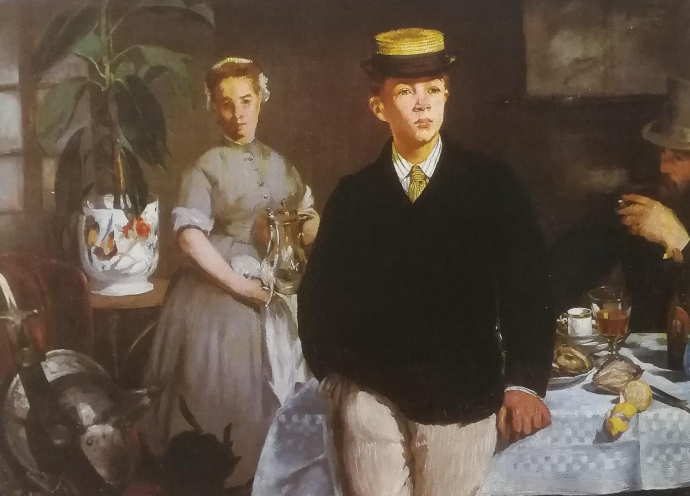 la colazione nell’atelier - Edouard Manet, 1868