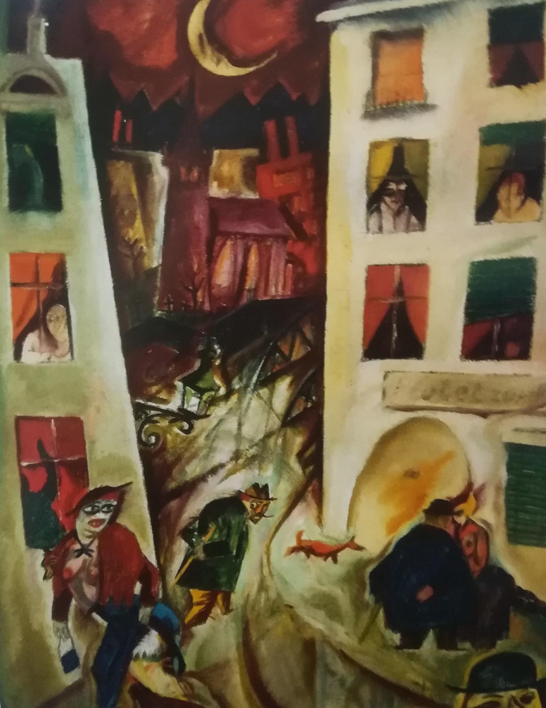 La Strada - George Grosz, 1915