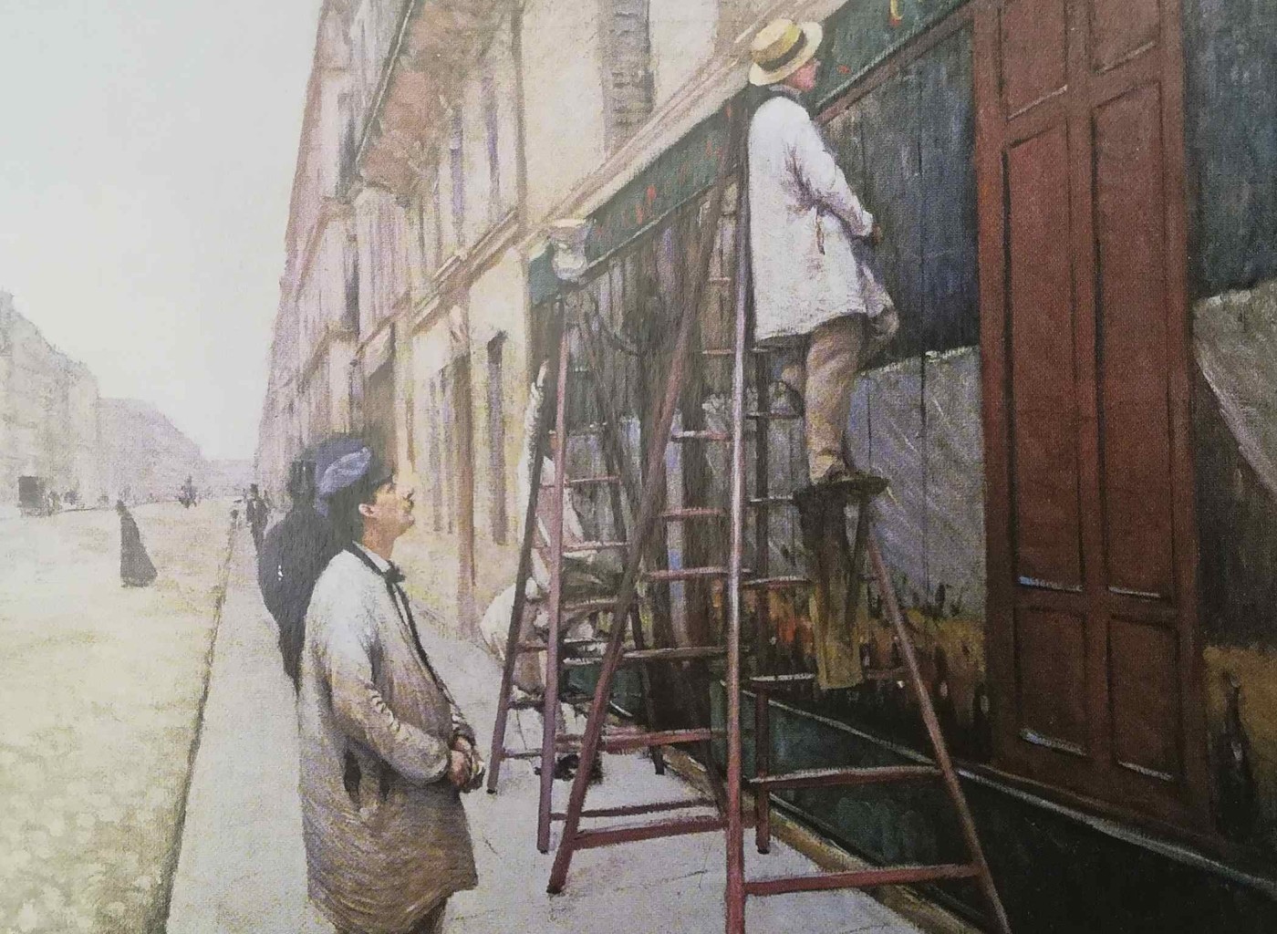 Gli imbianchini - Gustave Caillebotte, 1877