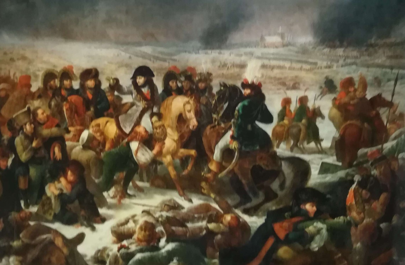 Napoleone sul campo di battaglia di Eylau - Antoine-Jean Gros, 1808
