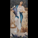 Thomas Armstrong- Woman with Lilies, 1876