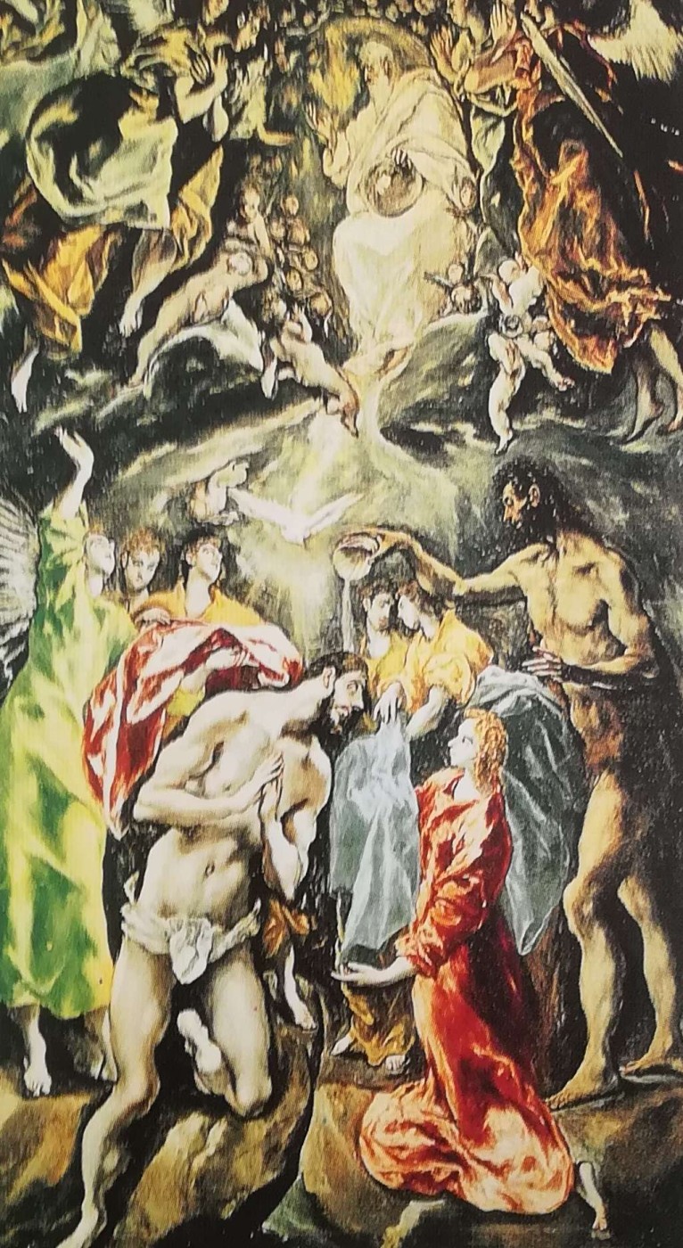 Battesimo di Gesù - El Greco, 1608-14