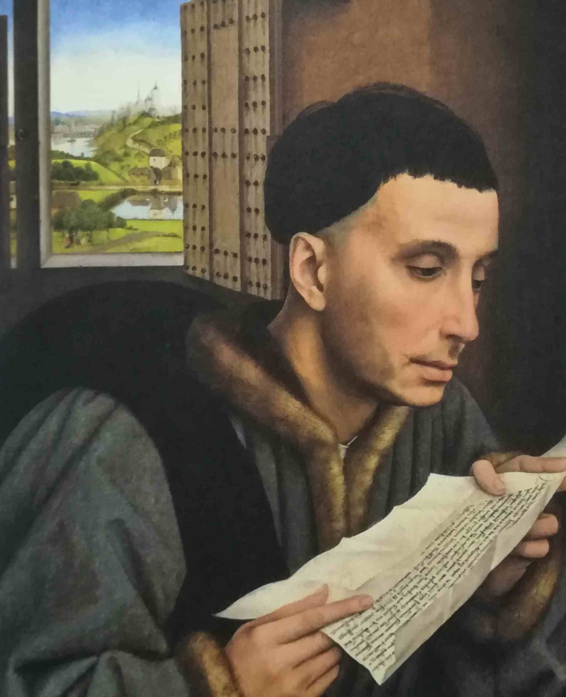 Uomo che legge - Bottega di Rogier van der Weyden, 1450 circa