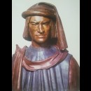busto di terracotta che coglie con realistica evidenza il tono perentorio e volitivo del carattere di Lorenzo de’ Medici