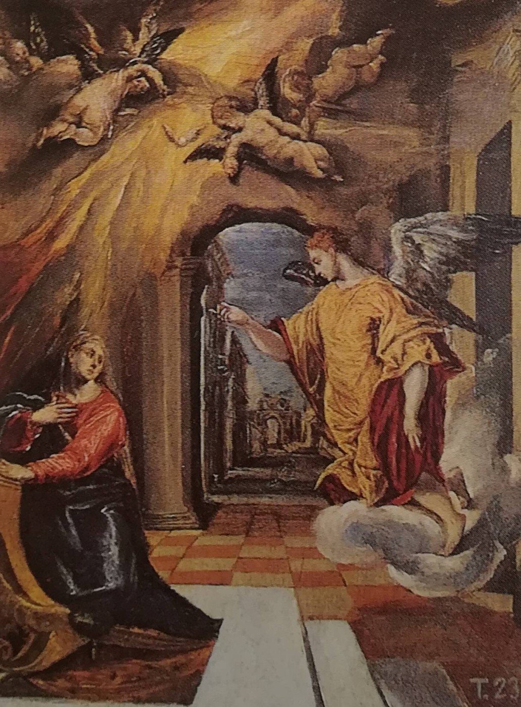 l’Annunciazione - El Greco, museo del Prado